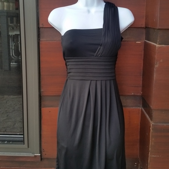 BCBGeneration Dresses & Skirts - Black One Shoulder Cocktail Dress